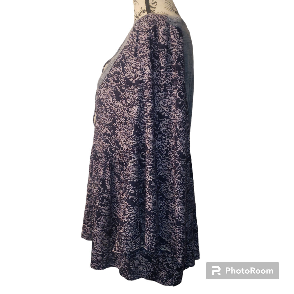 Anthropologie Akemi + Kin Marcella Floral Boho Top | Large - Picture 3 of 11